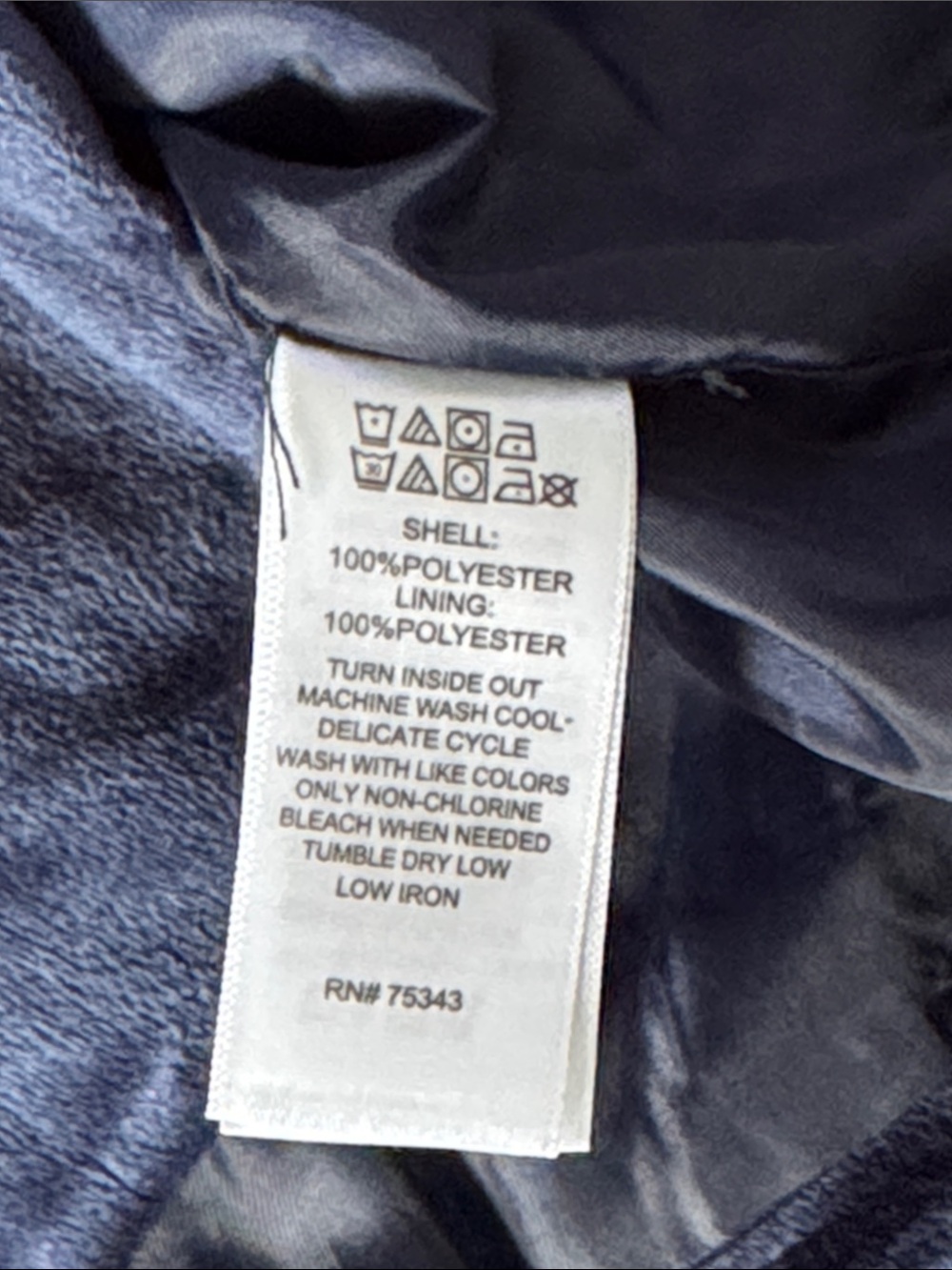 Tommy Bahama 4T boys suit jacket 
 navy blue velour soft toddler dressy - Picture 6 of 7